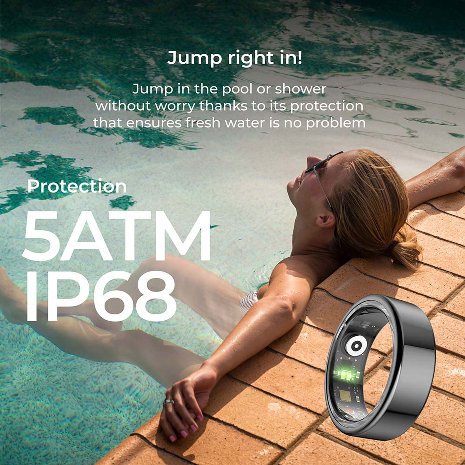 KSIX Smart Ring Saturn - XS