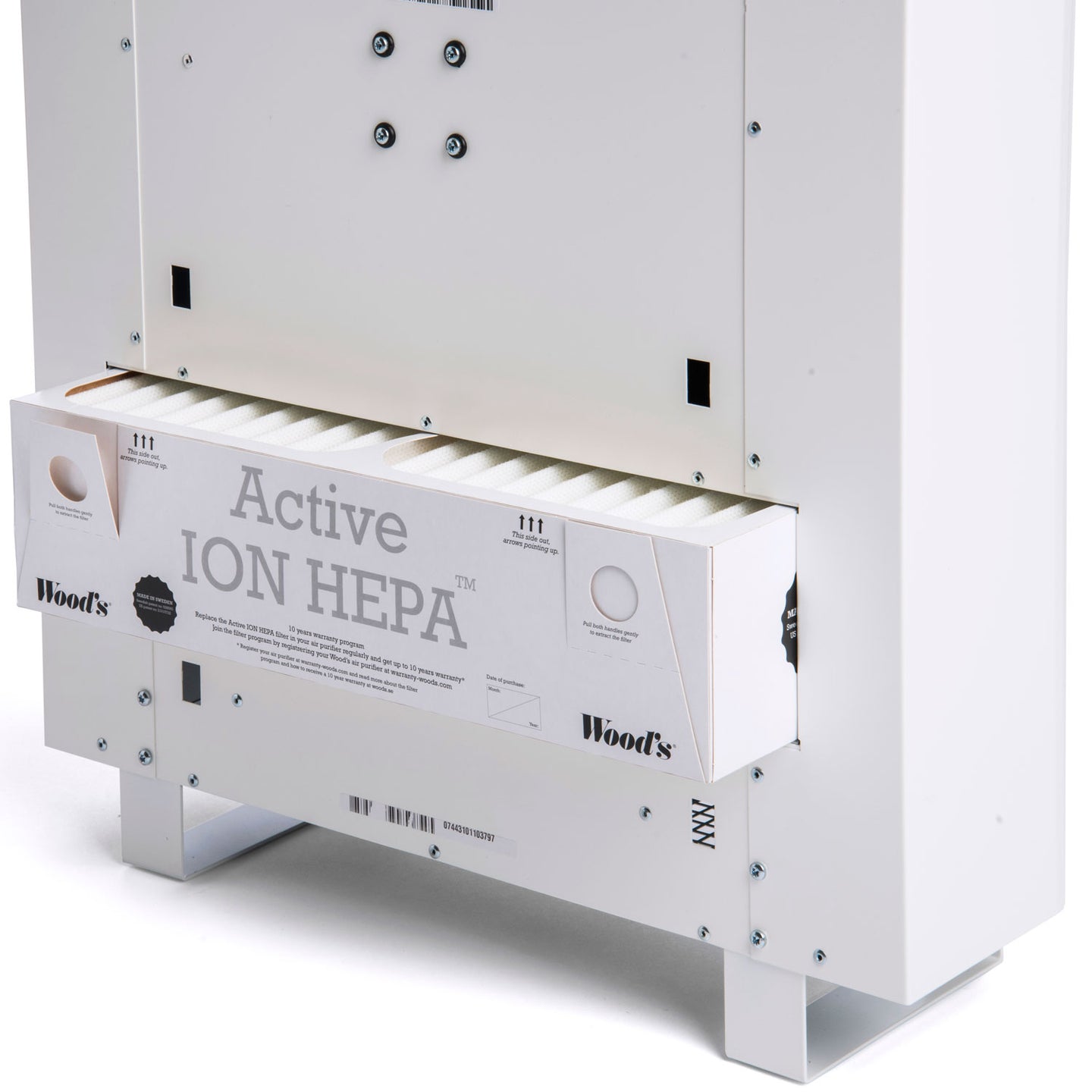 Wood's Luftrenare AL 310 Reningsgrad 99,97% Made in SE