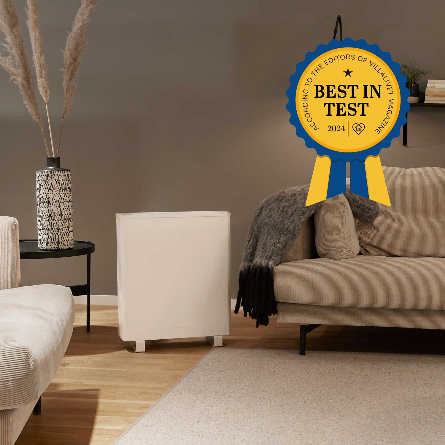 Wood's Luftrenare AL 310 Reningsgrad 99,97% Made in SE