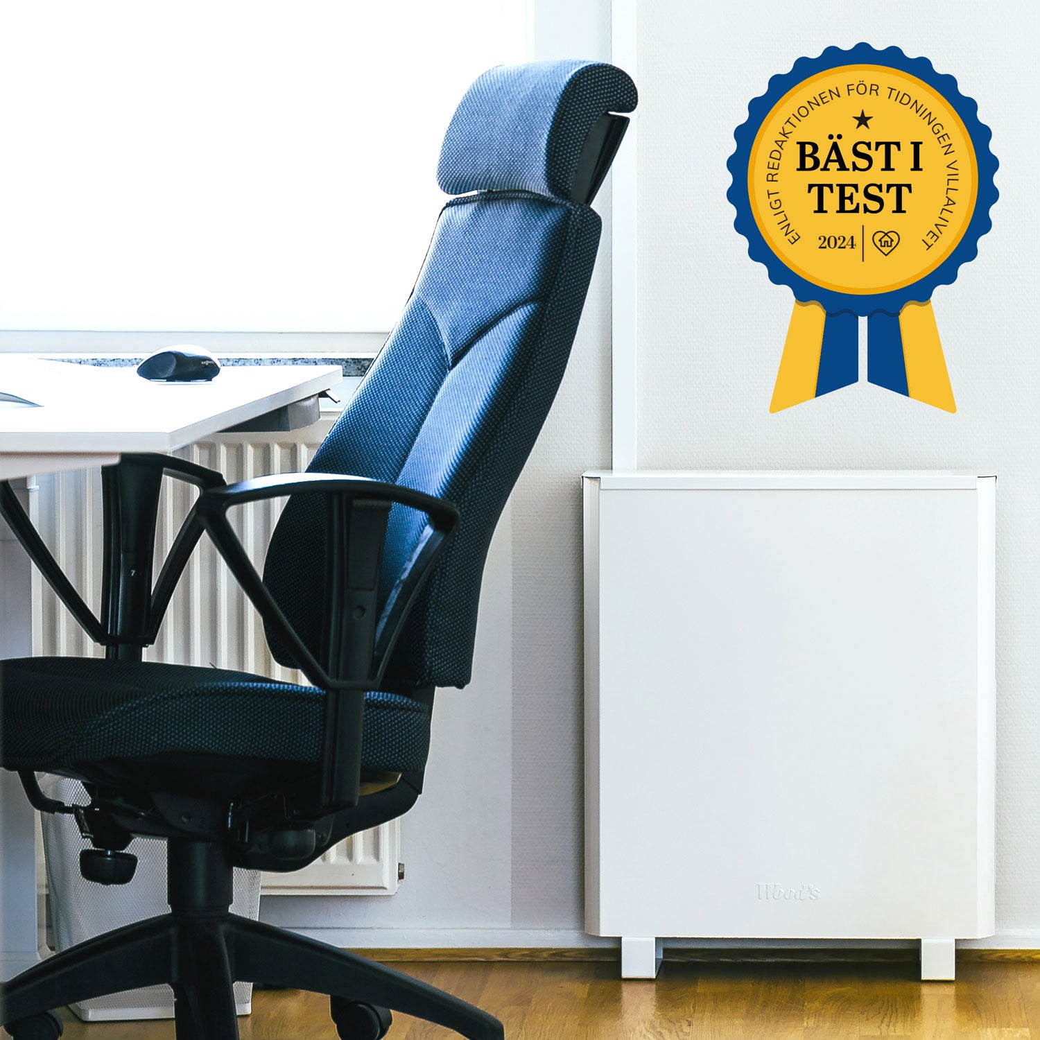 Wood's Luftrenare AL 310 Reningsgrad 99,97% Made in SE