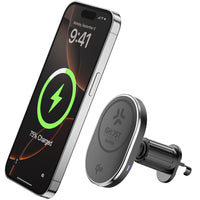 Celly Bilhållare med trådlös laddning Qi2 15W