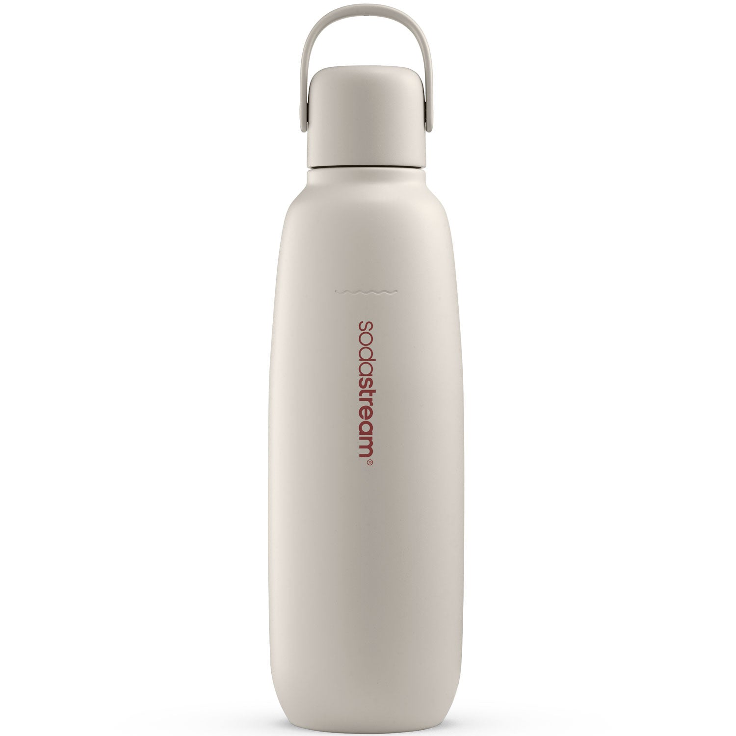 SodaStream Fizz&Go Stainless Steel Sand 0,9 liter Thermos