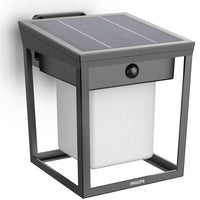 Philips Blaise Vägglampa Solcell LED 250/20lm Svart