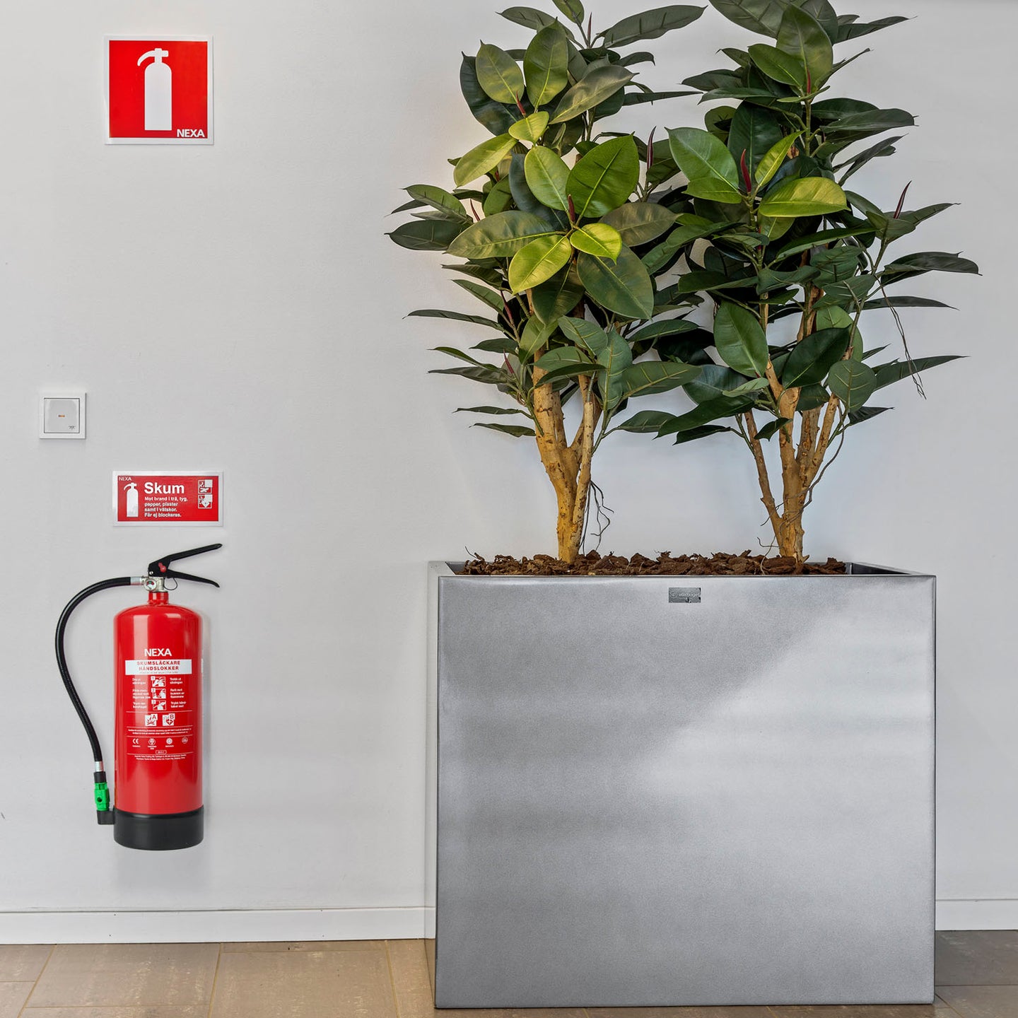 Nexa Brandsläckare Skum Röd 6L 21A 144B