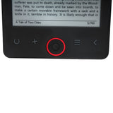 Denver Läsplatta 6" E-Ink 4GB – Lång batteritid och behaglig läsupplevelse i kompakt format