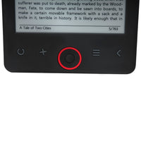 Denver Läsplatta 6" E-Ink 4GB – Lång batteritid och behaglig läsupplevelse i kompakt format