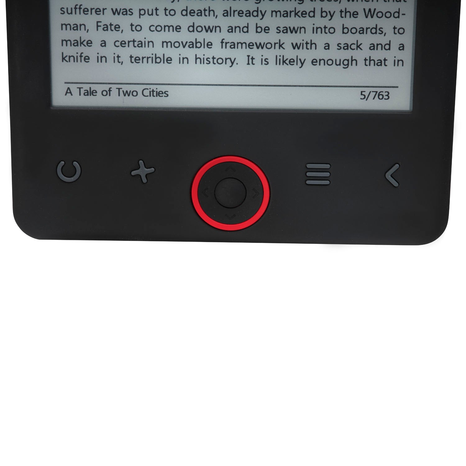 Denver Läsplatta 6" E-Ink 4GB – Lång batteritid och behaglig läsupplevelse i kompakt format