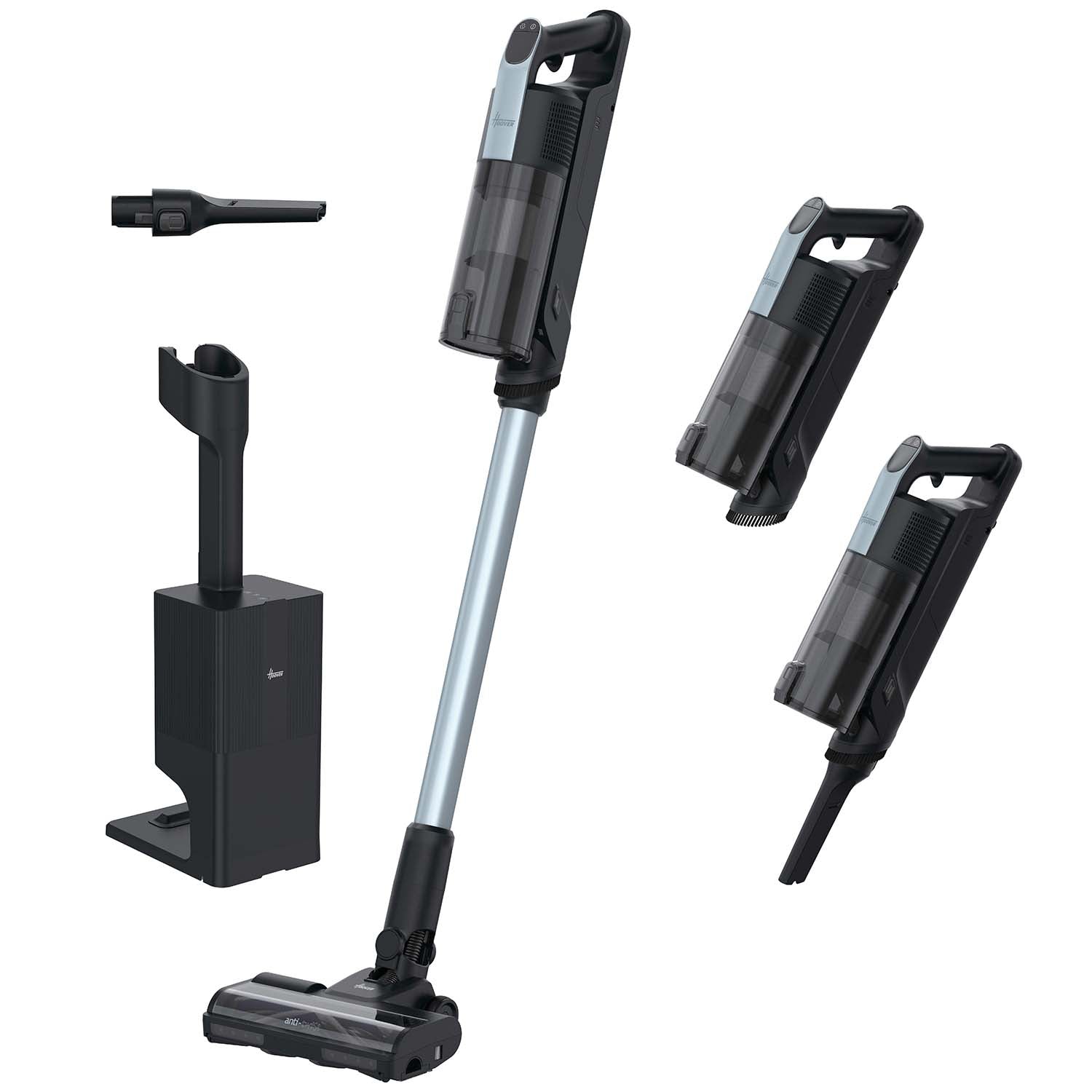 Hoover Skaftdammssugare HF3 Pro inkl Tömningsstation 400W