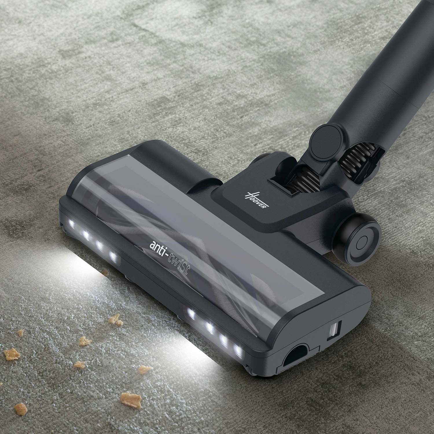 Hoover Skaftdammssugare HF3 Pro inkl Tömningsstation 400W