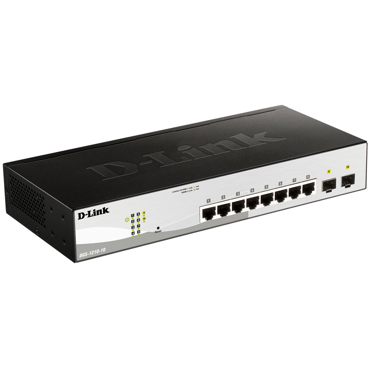 D-Link DGS-1210-10 10-Port Gigabit Smart+ Managed Switch