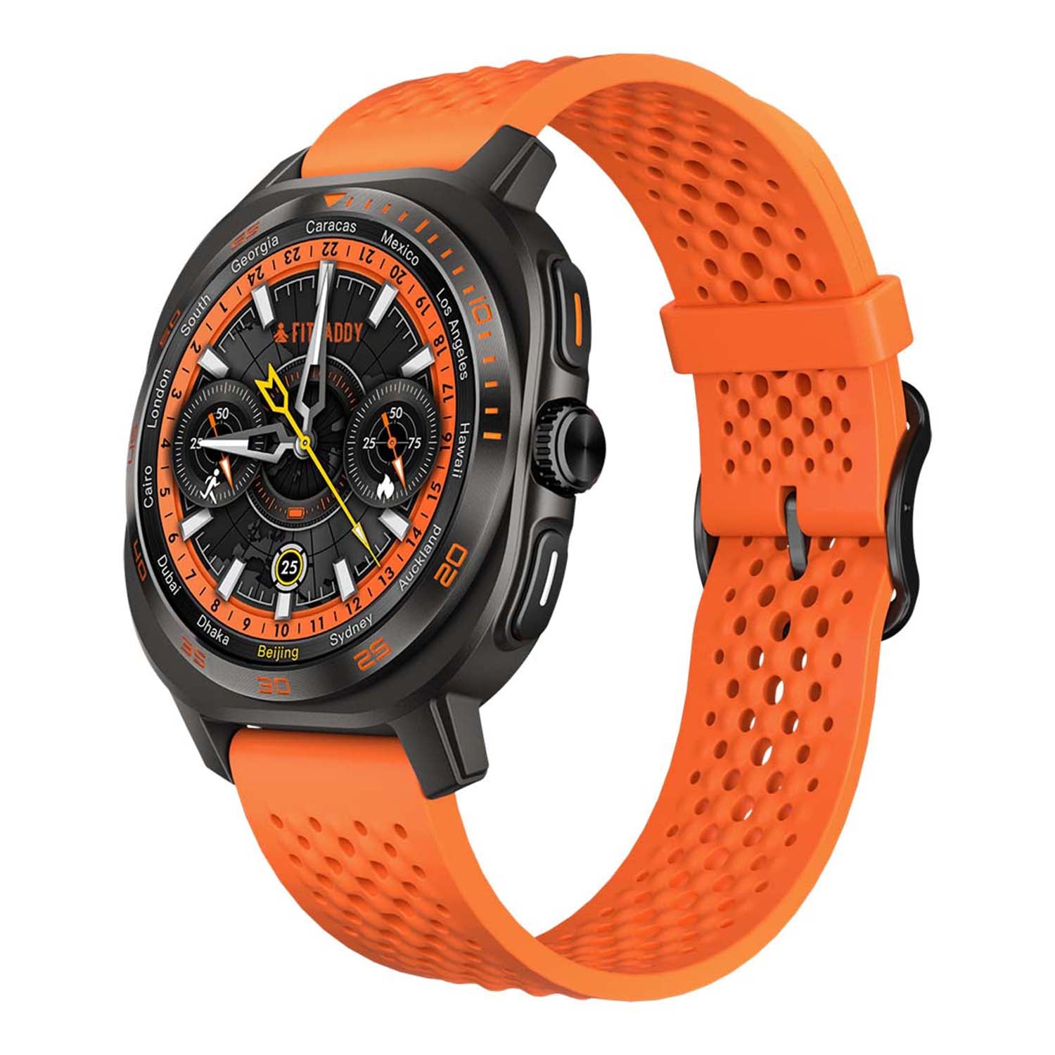 Fitpaddy Smartklocka FitWatch Pro Inkl 2 Armband – Sportoteket.se