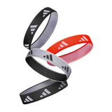 Adidas Hair Ties - Set of 4 Black/White/Solar Red