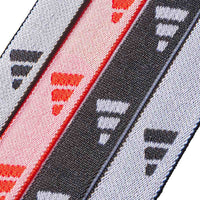 Adidas Hair Ties - Set of 4 Black/White/Solar Red