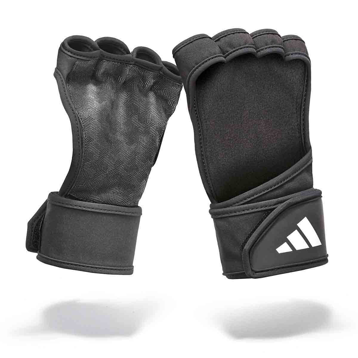 Adidas Open Back Training Gloves Black