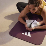 Adidas Fitness Mat - 7mm - Maroon Maroon