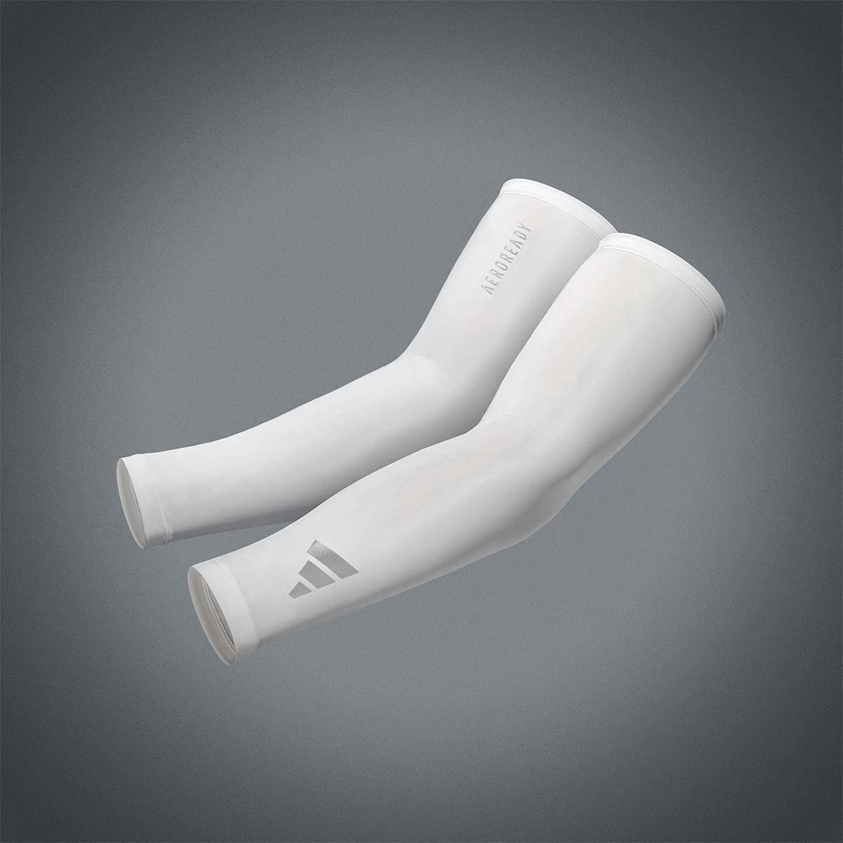 Adidas Aeroready Compres Arm Sleeves White
