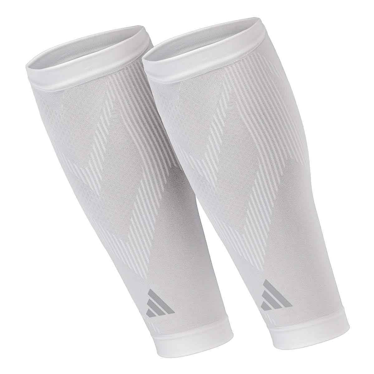 Adidas Compression Calf Sleeves White