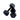 Toorx Hex Rubber Dumbbell 25 Kg