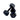 Toorx Hex Rubber Dumbbell 3 Kg