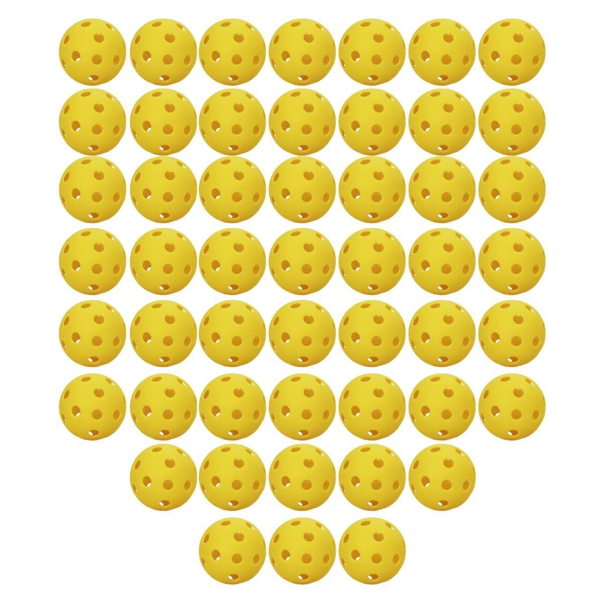ASG Pickle ball indoor 40, 50 pcs. Yellow