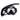 ASG Divingmask & snorkel set Adult Black