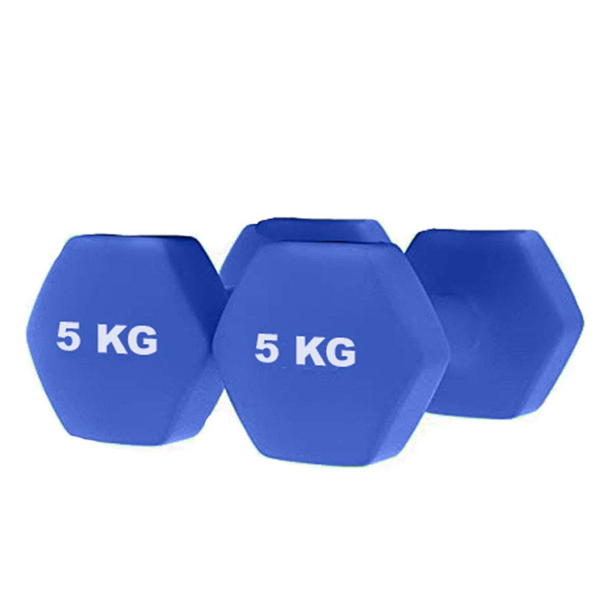 ASG Neoprene Dumbbell Set 2x5 kg