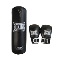 ASG Bokse Jr 18 kg. BLA/WHITE Black/White