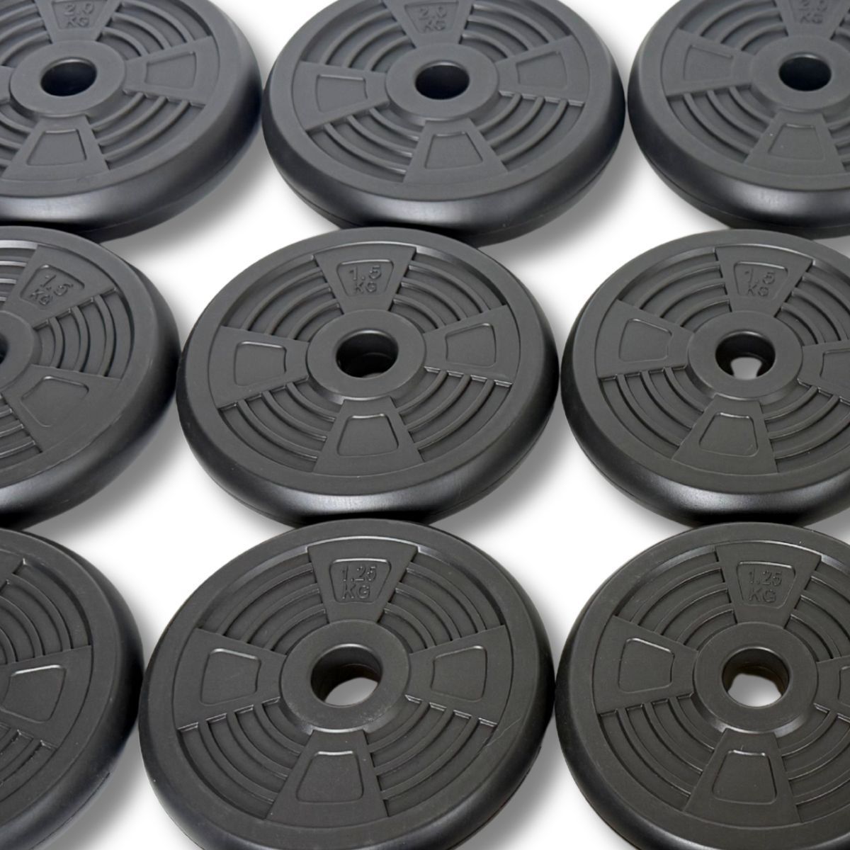 ASG Vægtsæt 20 kg. Sort/Petrol Black/Petrol Blue