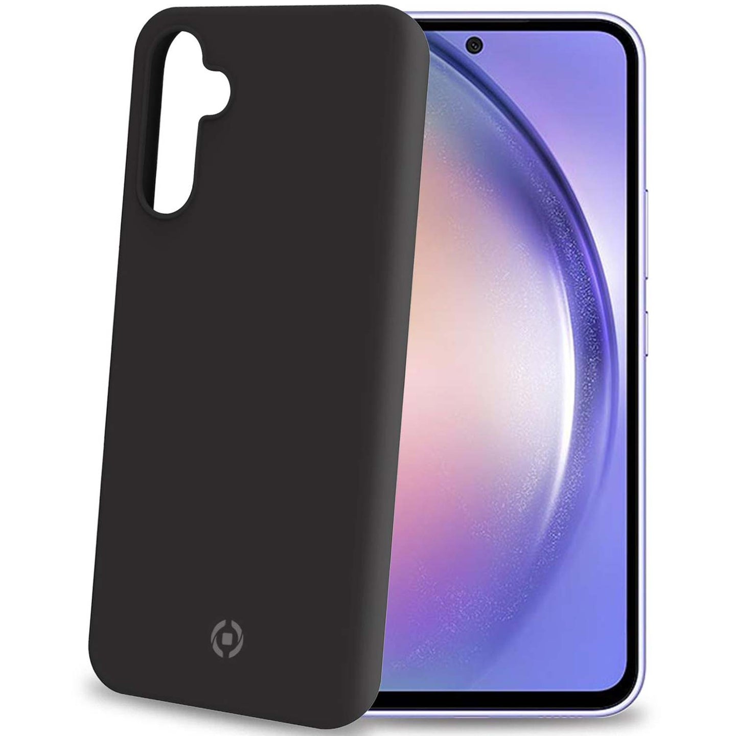 Celly Cromo Soft rubber case Galaxy A54 5G Svart