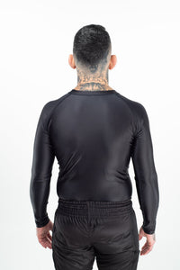 Nippon Sport Rash Guard Long sleeve - Black