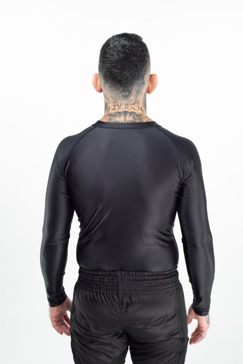 Nippon Sport Rash Guard Long sleeve - Black