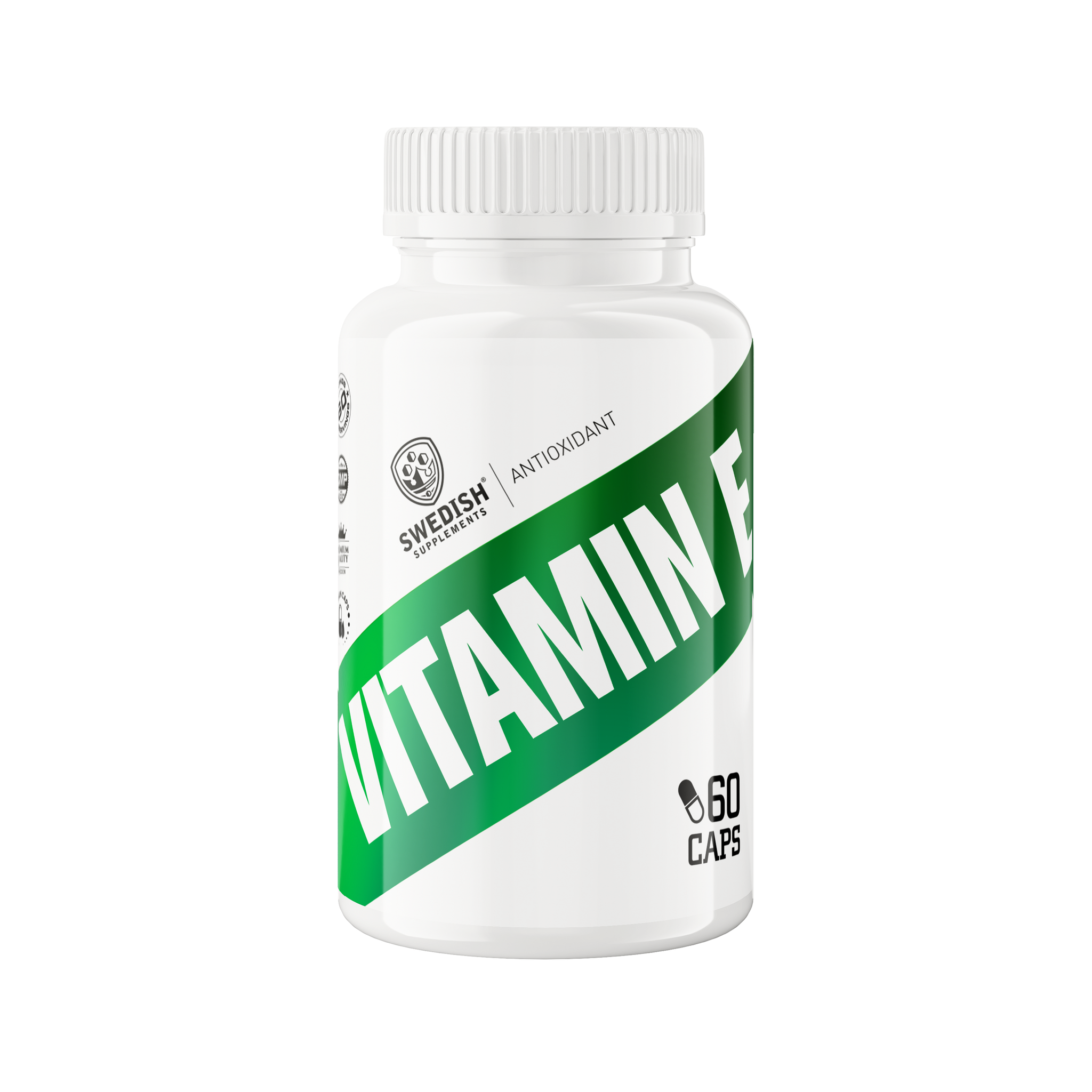 Swedish Supplements Vitamin E - 60 Caps