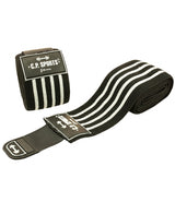 C.P Sports Elbow Wraps Pro 1,3 m, black/white