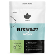 Pureness Elektrolytpulver Citron Lime - 240 g - Din nyckel till optimal vätskebalans
