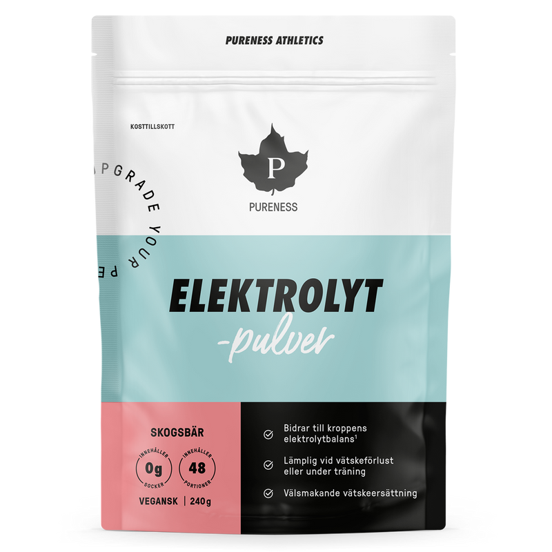 Pureness Elektrolytpulver Skogsbär - 240 g