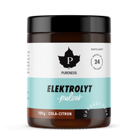 Pureness Elektrolytpulver Cola-Citron - 120 g -  Sockerfri och välsmakande balanshöjare