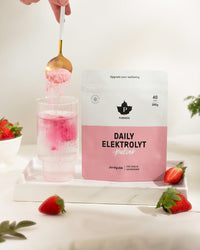 Pureness Daily Elektrolytpulver Jordgubb - 200 g - Den perfekta balansen