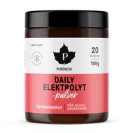 Pureness Daily Elektrolytpulver Vattenmelon - 100 - Fräsch törstsläckare med smak av vattenmelon g