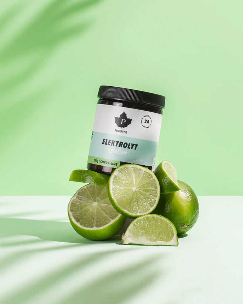 Pureness Elektrolytpulver  Citron Lime - 120 g