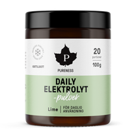 Pureness Daily Elektrolytpulver Lime - 100 g
