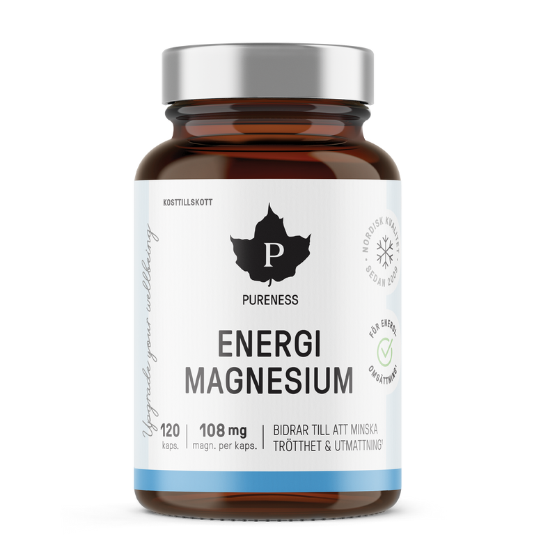 Pureness Energimagnesium - 120 kapslar