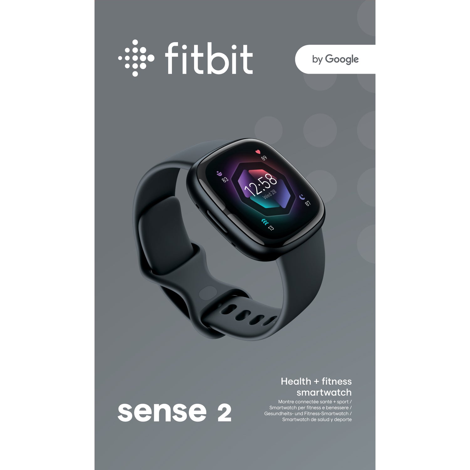 Fitbit Sense 2, Shadow Grey/Graphite