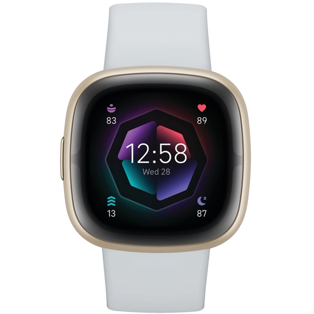 Fitbit Sense 2 – Blue Mist/Soft Gold – En smartare väg till mindre stress, bättre sömn och mer kontroll över dagen