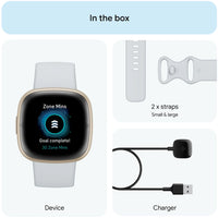 Fitbit Sense 2 – Blue Mist/Soft Gold – En smartare väg till mindre stress, bättre sömn och mer kontroll över dagen