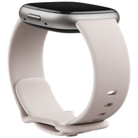 Fitbit Sense 2, Lunar White/Platinum