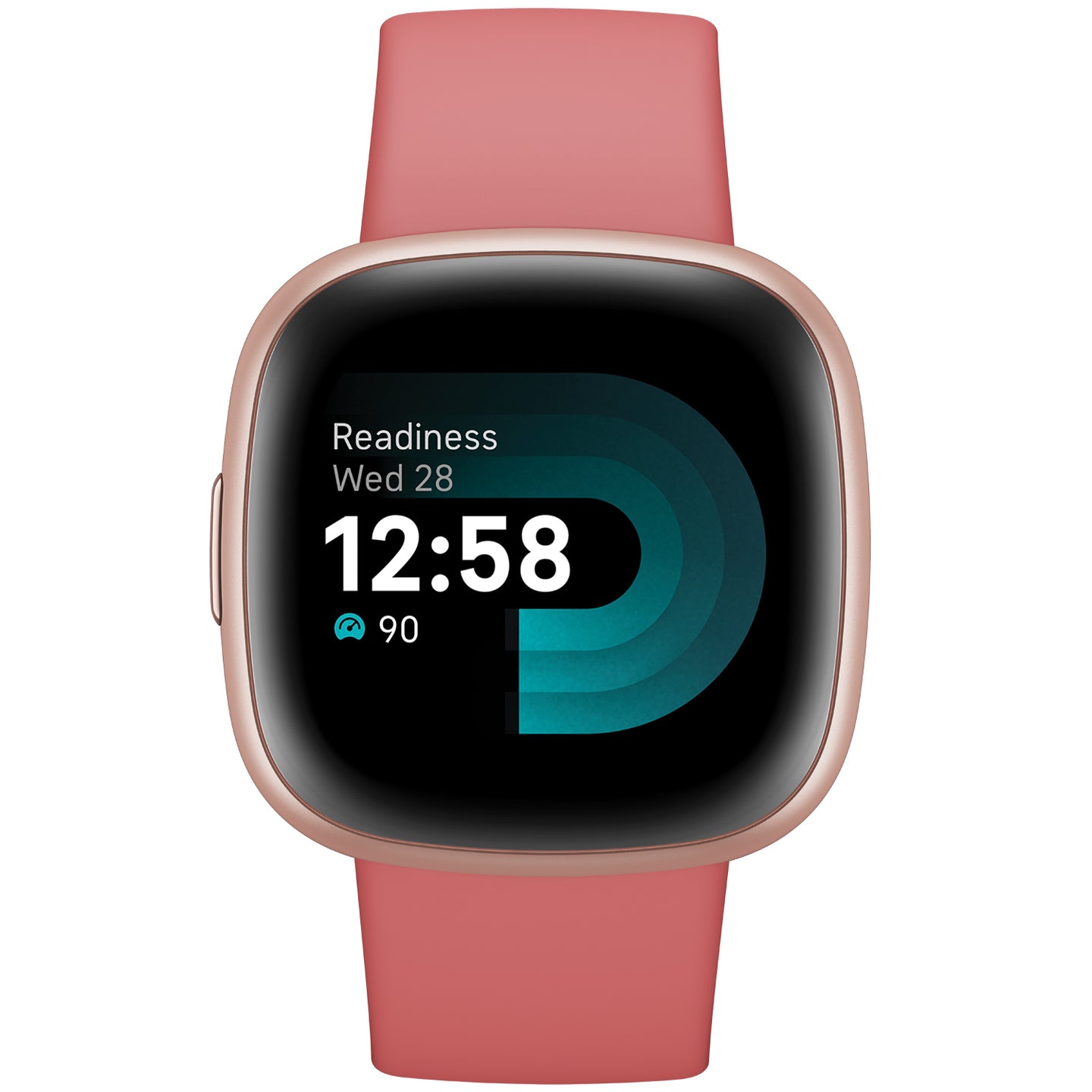 Fitbit Versa 4, Pink Sand/Copper Rose