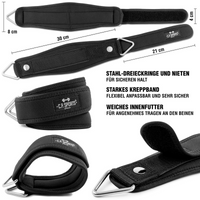 C.P. Sports Wrist & Ankle Strap Premium (par), neon green