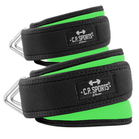 C.P. Sports Wrist & Ankle Strap Premium (par), neon green
