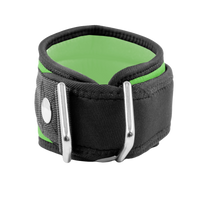 C.P. Sports Wrist & Ankle Strap Premium (par), neon green