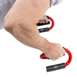 C.P. Sports Push Up Bars Premium (par), black/red